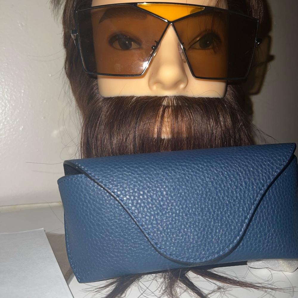 Loewe Brown Square Puzzle Sunglasses